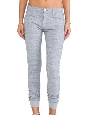 MOTHER THE TRAINER JOGGER PANTS CITY GIRL IN TRAINING WASH GRAY SIZE 29